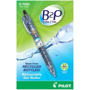 Pilot Bottle to Pen Refillable and Retractable Ball Gel Pen