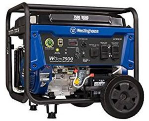 Westinghouse WGen7500 Portable Generator with Remote Electric Start