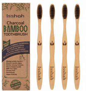 Isshah Bamboo Toothbrushes