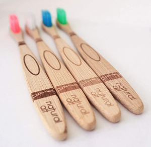 Natural Alt Kids Bamboo Toothbrushes