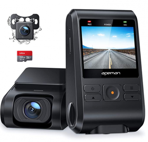 APEMAN Front and Rear Dash Cam