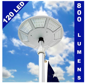 Telepole Manufacturing Inc. Solar Flagpole Light