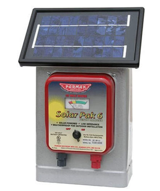 Parmak Solar Pak 6 Fence Charger