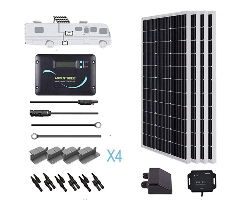Renogy 400W RV Solar Panel Kit