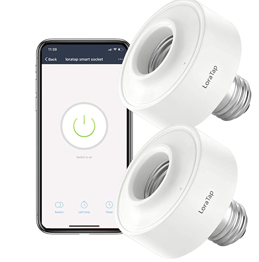 LoraTap Smart Wi-Fi Bulb Socket Adaptor