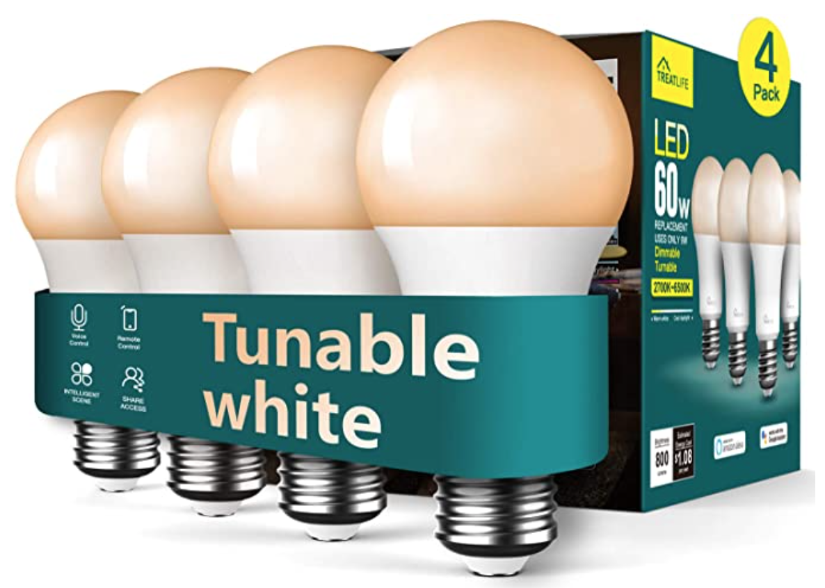 Treatlife Smart Dimmable Light Bulb