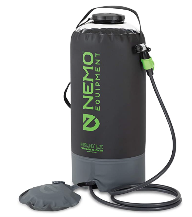 NEMO Helio Portable Pressure Camp Shower